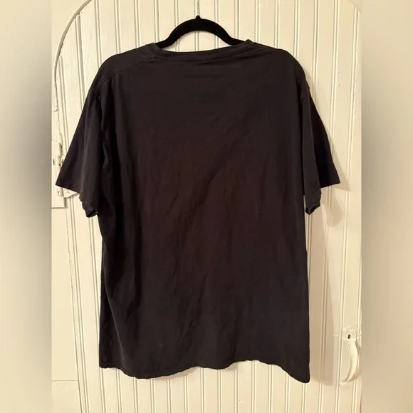 Vintage Style D.A.R.E. Rainbow Logo Graphic Tee Black Unisex - Picture 4 of 5